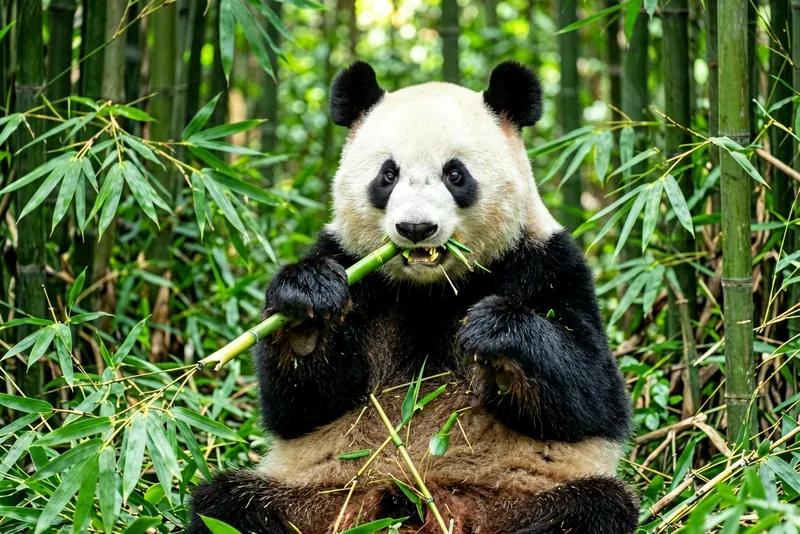 Cover image for The Origin of Pandas: Species History & Evolution